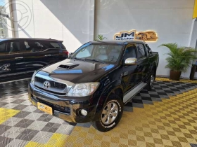 hilux cd d4 d srv 3.0 4x4 diesel automatica 2011 espumoso