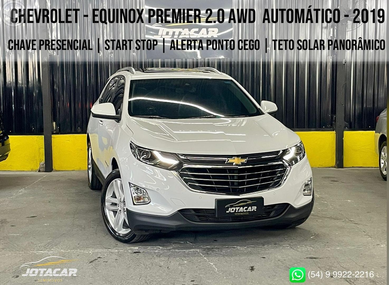 EQUINOX 2.0 16V TURBO PREMIER AWD AUTOMATICO - 2019 - CAXIAS DO SUL