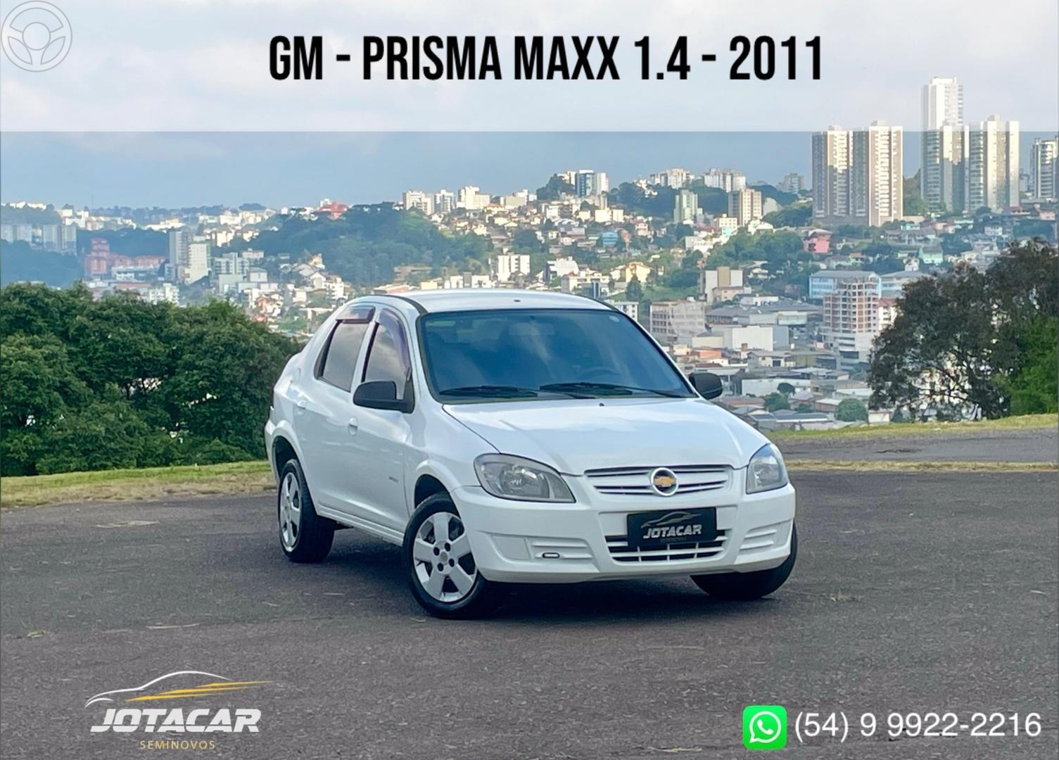 PRISMA 1.4 MPFI MAXX 8V FLEX 4P MANUAL - 2011 - CAXIAS DO SUL