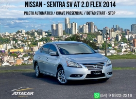 sentra 2.0 sv 16v flex 4p automatico 2014 caxias do sul