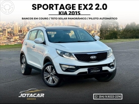 sportage 2.0 ex 4x2 16v flex 4p automatico 2015 caxias do sul