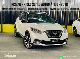 kicks 1.6 16v flex sl 4p xtronic 2018 caxias do sul
