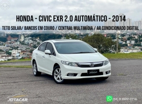 civic 2.0 exr 16v flex 4p automatico 2014 caxias do sul