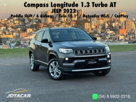 COMPASS 1.3 LONGITUDE T270 16V TURBO FLEX 4P AUTOMATICO