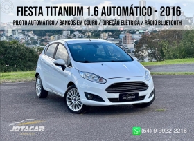 fiesta 1.6 titanium plus hatch 16v flex 4p automatico 2016 caxias do sul