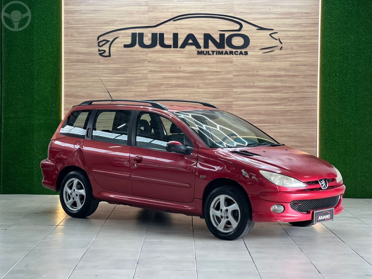 206 1.6 FELINE SW 16V FLEX 4P AUTOMÁTICO - 2008 - NOVO HAMBURGO