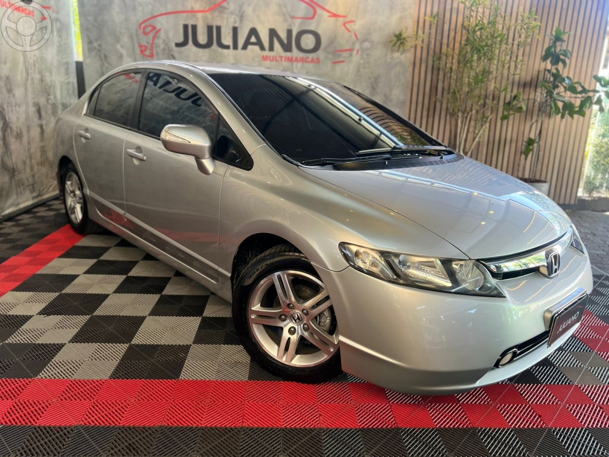 CIVIC 1.8 EXS 16V FLEX 4P AUTOMÁTICO - 2007 - NOVO HAMBURGO