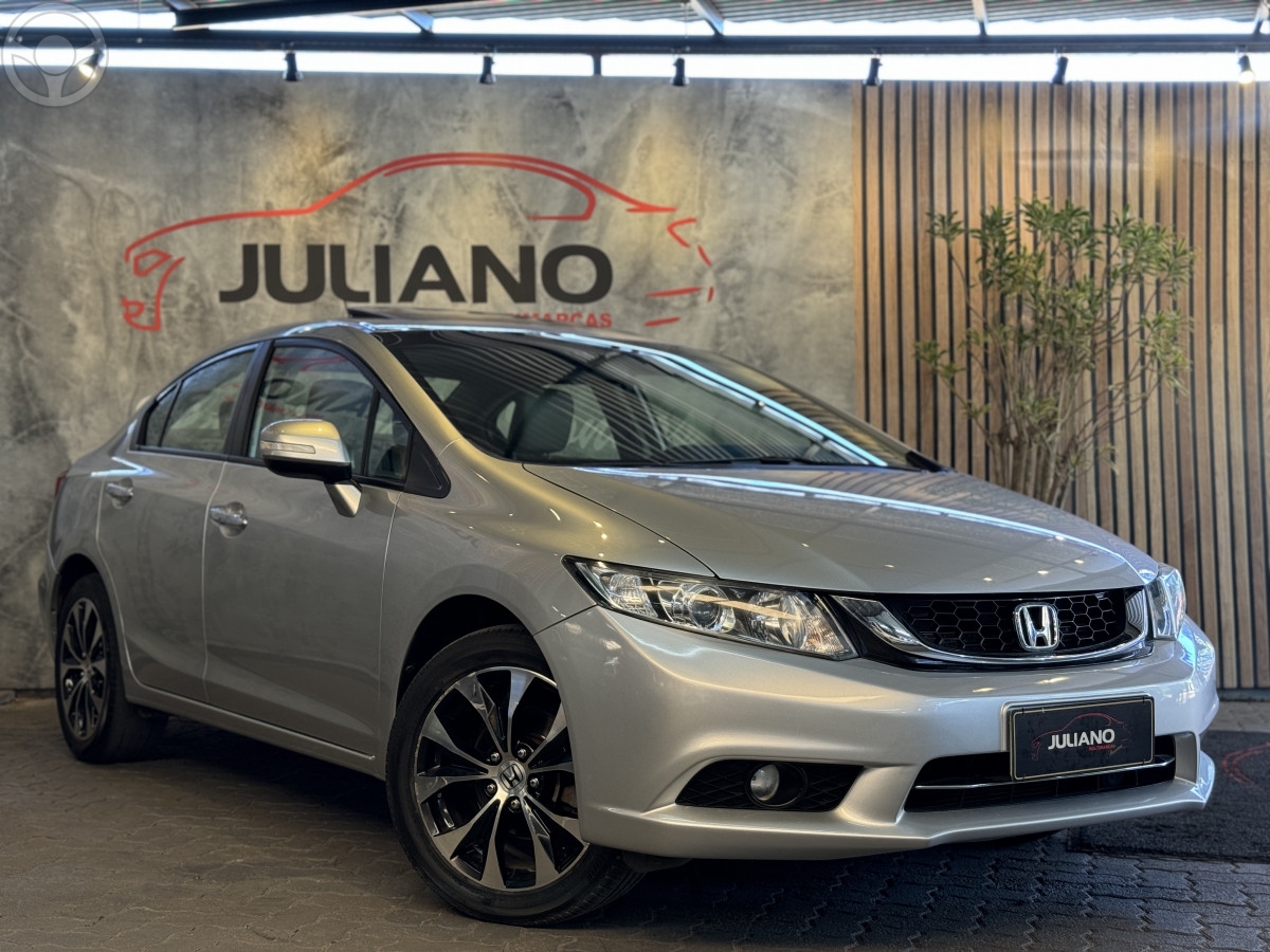 CIVIC 2.0 EXL 16V FLEX 4P AUTOMÁTICO - 2016 - NOVO HAMBURGO