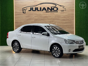 etios 1.5 platinum sedan 16v flex 4p manual 2016 novo hamburgo