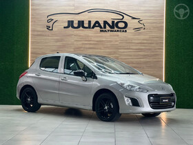 308 2.0 allure 16v flex 4p automatico 2014 novo hamburgo