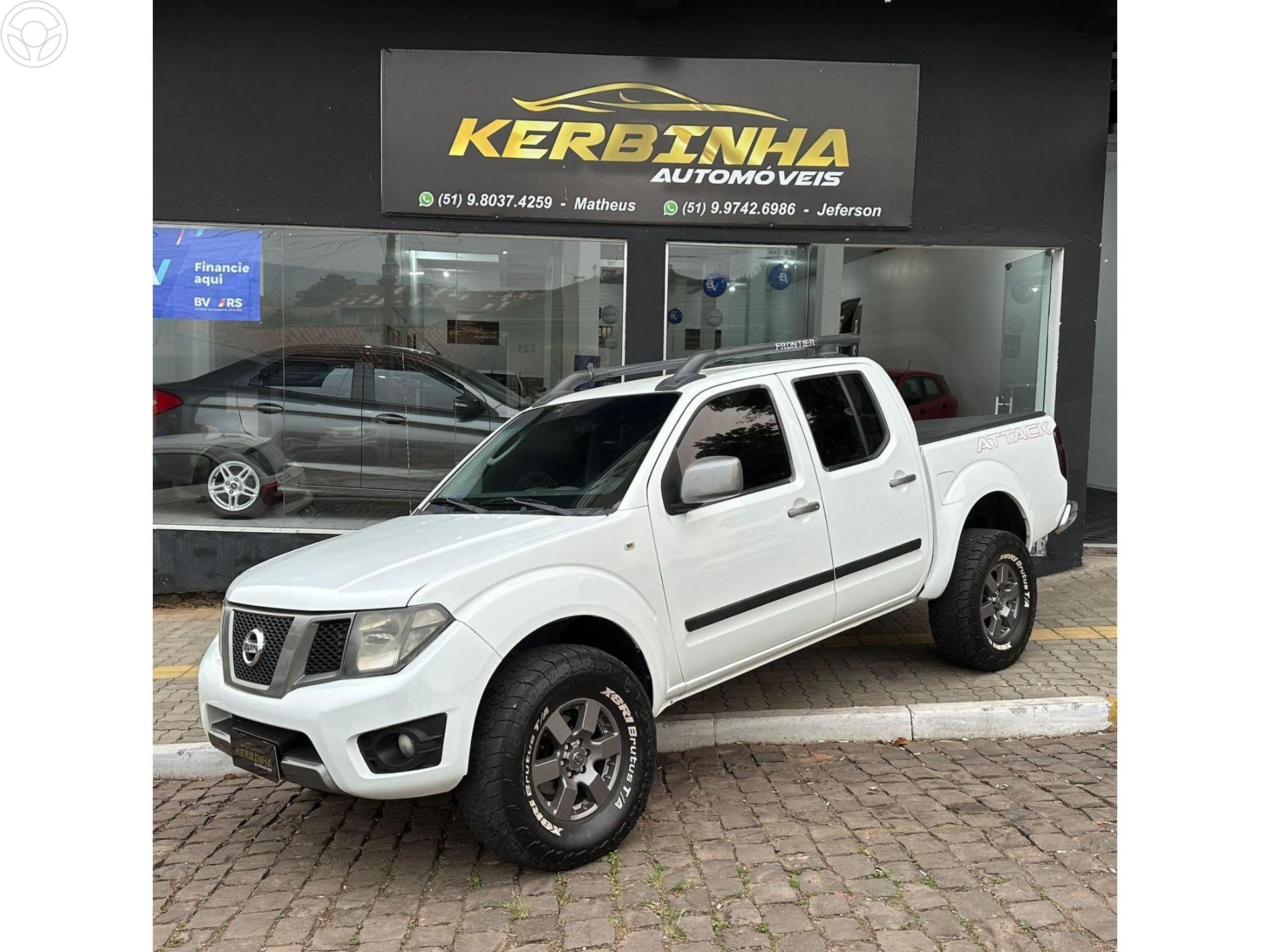 FRONTIER 2.5 LE 4X4 CD TURBO ELETRONIC DIESEL 4P MANUAL - 2014 - VALE REAL  