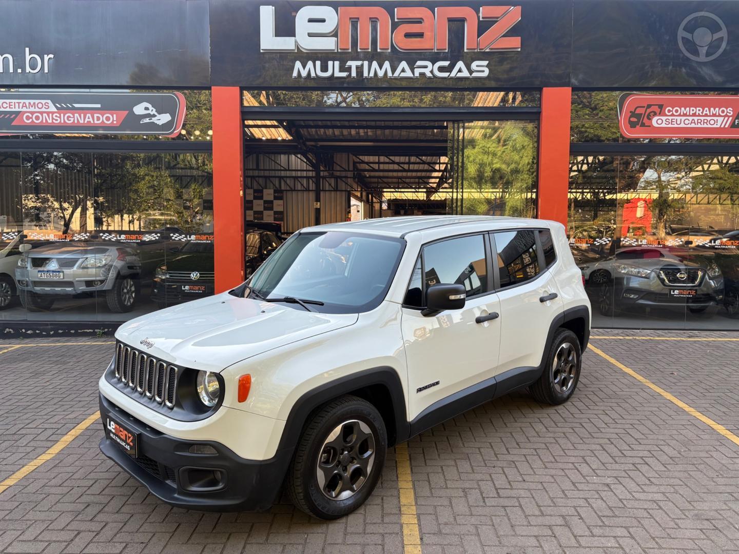 RENEGADE 1.8 16V FLEX SPORT 4P AUTOMATICO - 2016 - ESTâNCIA VELHA