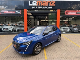 208 1.6 griffe 16v flex 4p automatico 2022 estancia velha