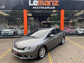 civic 2.0 exr 16v flex 4p automatico 2014 estancia velha