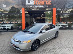 civic 1.8 lxs 16v flex 4p automatico 2008 estancia velha