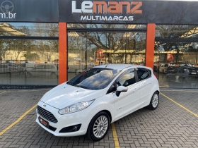 fiesta 1.6 titanium plus hatch 16v flex 4p automatico 2014 estancia velha