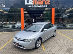 civic 1.8 lxs 16v 4p automatico 2008 estancia velha