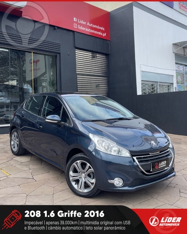 208 GRIFFE 1.6 AUTOMATICO - 2016 - PASSO FUNDO