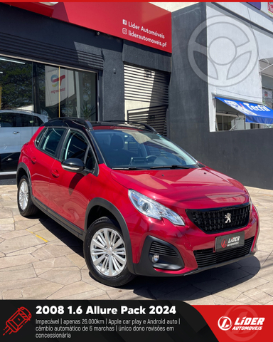 2008 ALLURE PACK 1.6 AUTOMATICA - 2024 - PASSO FUNDO