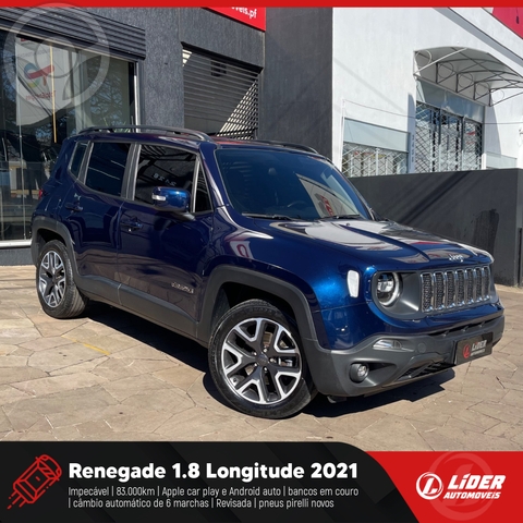 RENEGADE 1.8 LONGITUDE - 2021 - PASSO FUNDO