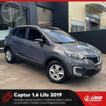 captur 1.6 life automatica 2019 passo fundo