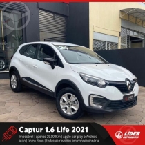 captur 1.6 life 2021 passo fundo