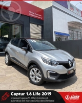 captur 1.6 life 2019 passo fundo