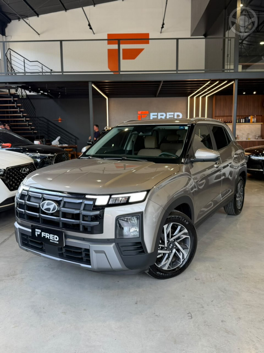 CRETA 1.0 PLATINUM TURBO 12V FLEX 4P AUTOMÁTICO - 2026 - SANTA CRUZ DO SUL