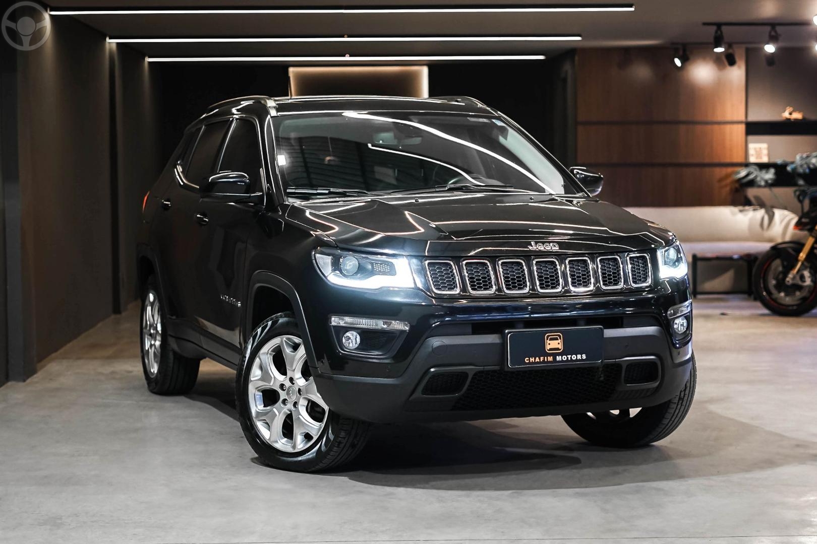 COMPASS 2.0 16V DIESEL LONGITUDE 4X4 AUTOMATICO - 2021 - PORTO ALEGRE