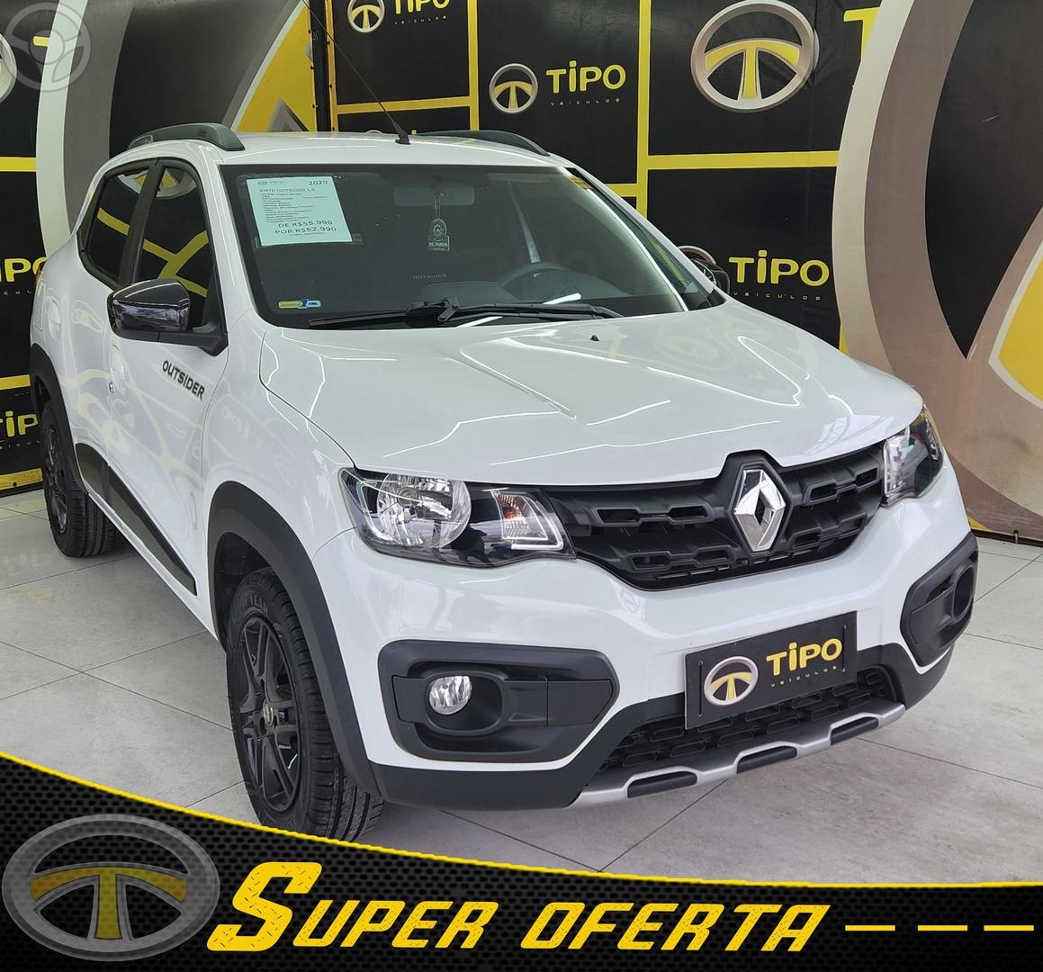 KWID 1.0 12V OUTSIDER FLEX 4P MANUAL - 2020 - PORTO ALEGRE