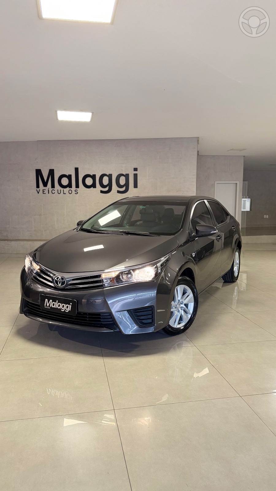 COROLLA GLI 1.8 CVT FLEX - 2016 - ENCANTADO