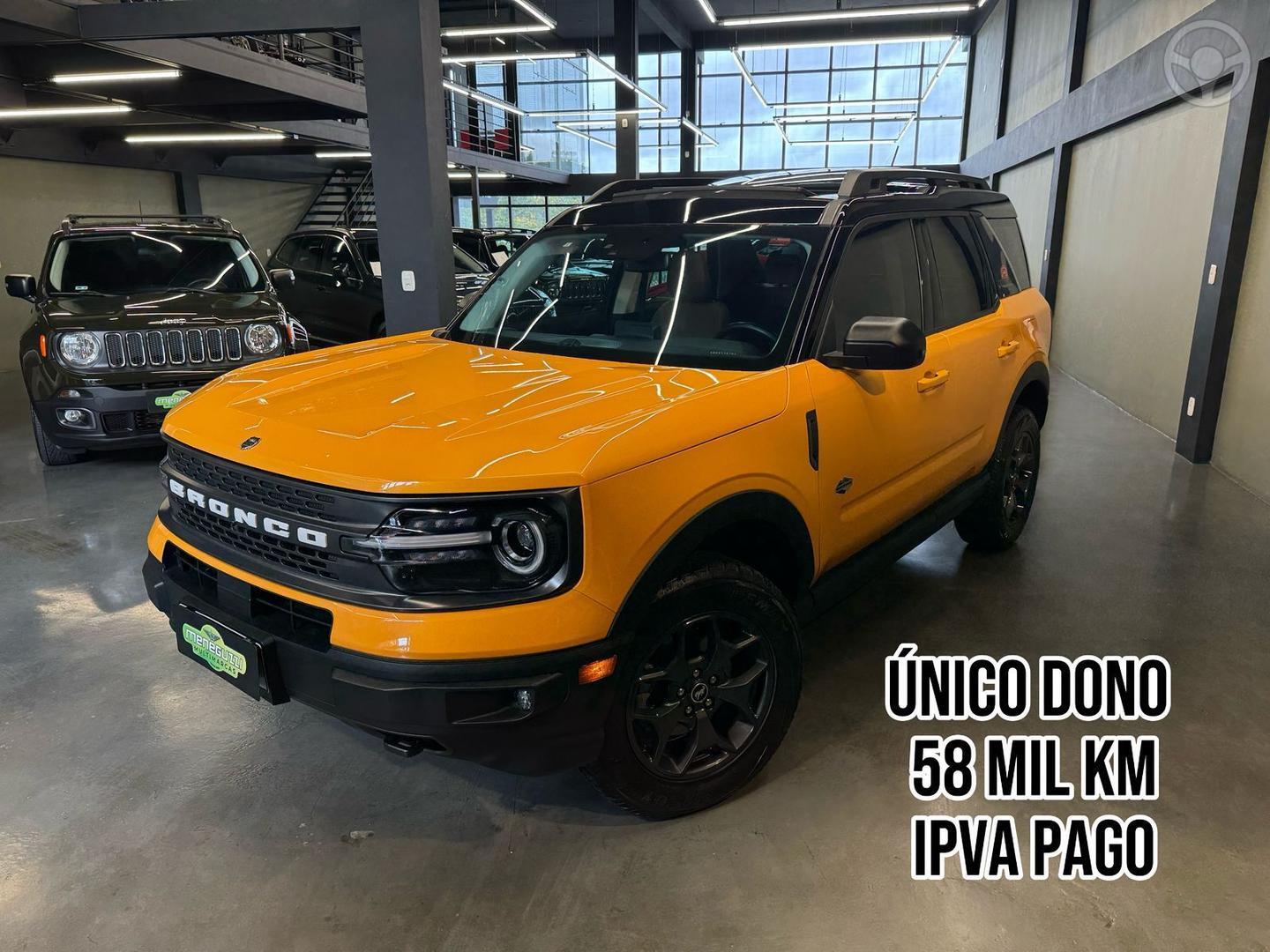 BRONCO 2.0 SPORT WILDTRACK ECOBOOST 16V TURBO 4P AUTOMATICA - 2021 - CAXIAS DO SUL