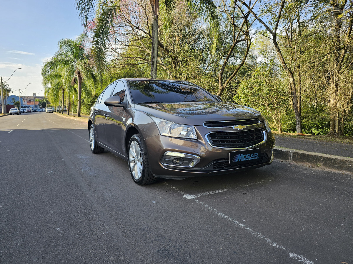 CRUZE 1.8 LT 16V FLEX 4P AUTOMÁTICO - 2015 - CAMPO BOM