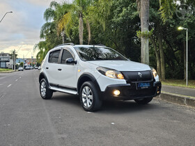 sandero 1.6 stepway tweed 8v flex 4p manual 2014 campo bom