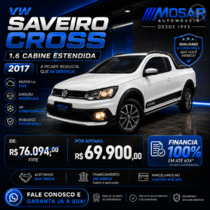 saveiro 1.6 cross ce 16v flex 2p manual 2017 campo bom