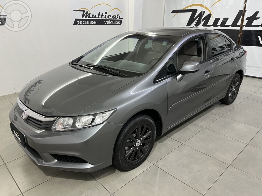 CIVIC 1.8 LXS 16V FLEX 4P AUTOMÁTICO - 2012 - BENTO GONçALVES