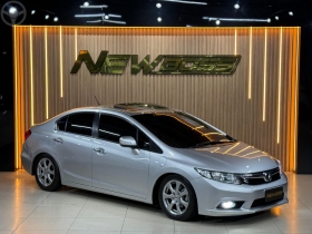 civic 1.8 exs 16v flex 4p automatico 2013 estancia velha