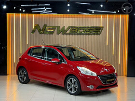 208 1.6 griffe 16v flex 4p automatico 2015 estancia velha