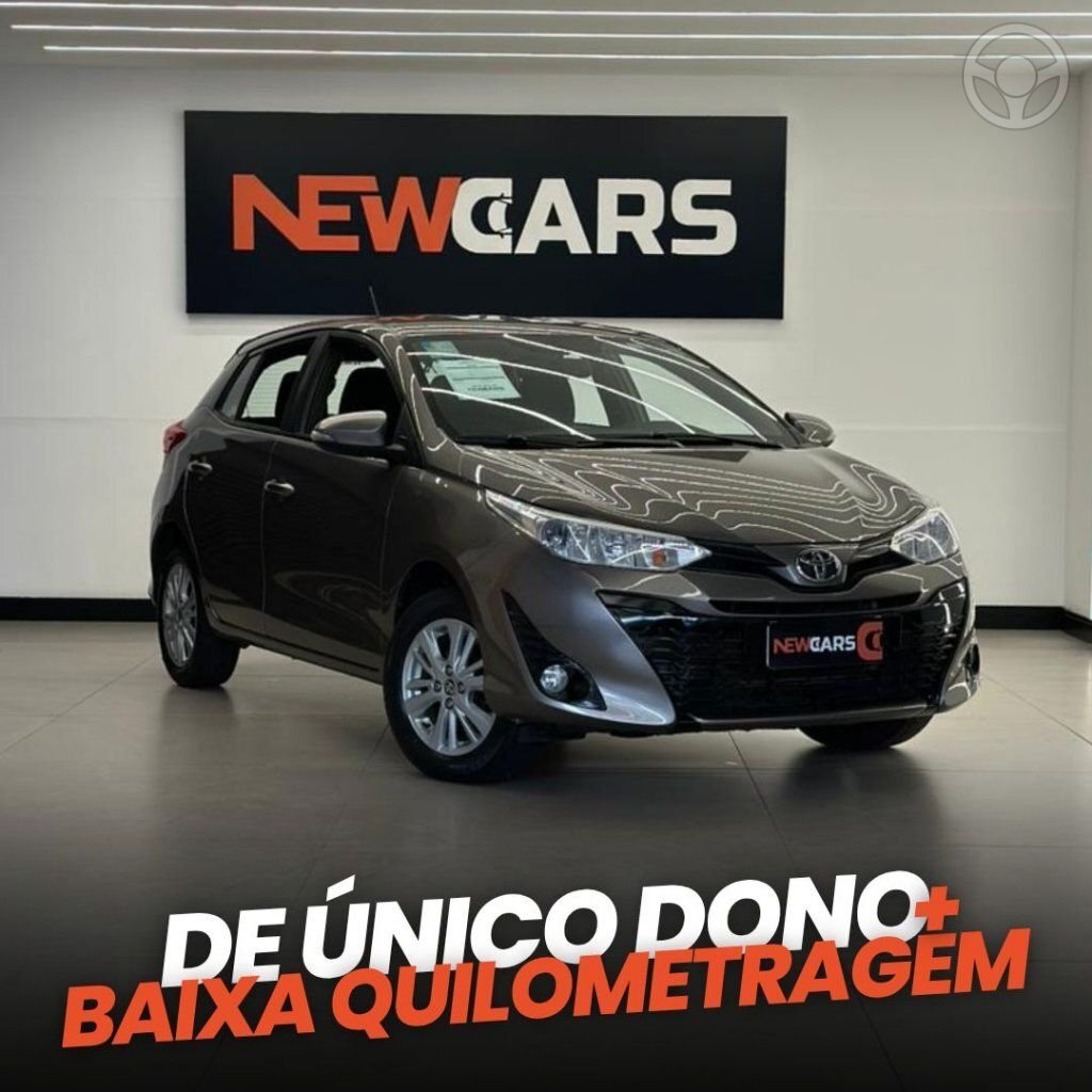 YARIS 1.3 16V FLEX XL MULTIDRIVE16 - 2019 - SANTA CRUZ DO SUL