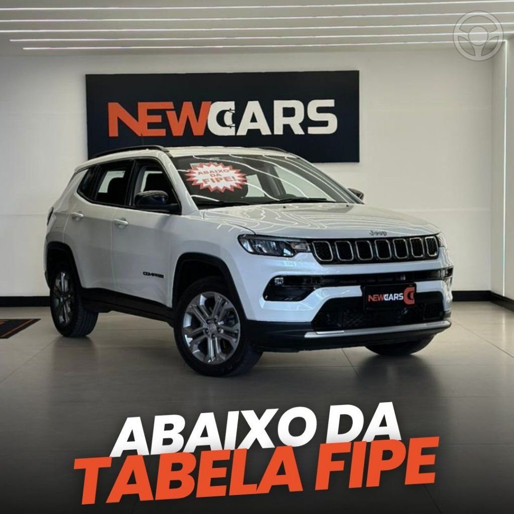 COMPASS 1.3 LONGITUDE T270 16V TURBO FLEX 4P AUTOMÁTICO - 2024 - SANTA CRUZ DO SUL