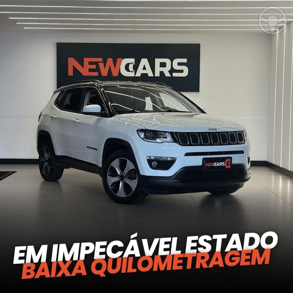 COMPASS 2.0 16V FLEX LONGITUDE AUTOMÁTICO - 2018 - SANTA CRUZ DO SUL