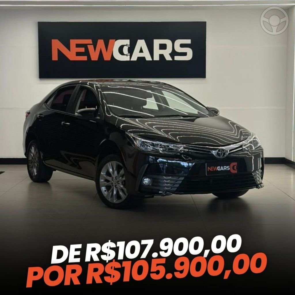 COROLLA 2.0 XEI DYNAMIC 16V FLEX 4P AUTOMÁTICO - 2019 - SANTA CRUZ DO SUL