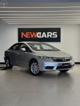 civic 1.8 lxs 16v flex 4p automatico 2013 santa cruz do sul