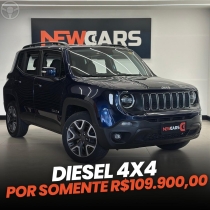 renegade 2.0 16v turbo diesel longitude 4p 4x4 automatico 2020 santa cruz do sul