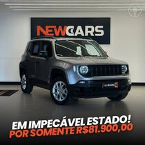 renegade 1.8 16v flex sport 4p automatico 2021 santa cruz do sul