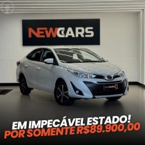 yaris 1.5 16v flex sedan xs multidrive4 2020 santa cruz do sul