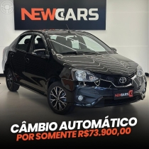 etios 1.5 platinum 16v flex 4p automatico 2019 santa cruz do sul