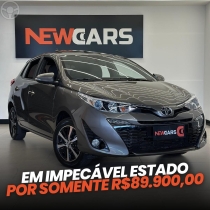 yaris 1.5 16v flex xls multidrive26 2020 santa cruz do sul
