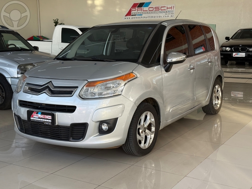 C3 PICASSO 1.6 EXCLUSIVE 4P FLEX AUTOMÁTICO - 2013 - VACARIA