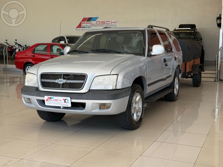 BLAZER 2.4 MPFI ADVANTAGE 4X2 8V FLEX 4P MANUAL - 2008 - VACARIA